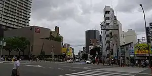 城南線(西新交差点付近)