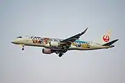 「JAL ミニオンジェット」エンブラエル E190 JA248J