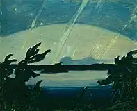 ジョージア湾のオーロラ(1931)