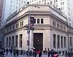 ウォール・ストリート23に建つ旧モルガン家