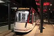 コンビーノ・クラシック(3車体連接車)(2015年撮影)