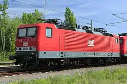 143形257号機(中部ドイツ鉄道「MEG」所属、ヴァーレン駅)