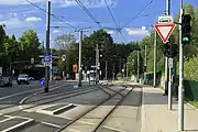 ウィッテン方面の系統も到着する終着駅（BH Langendreer）