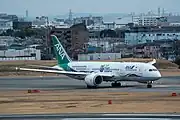 「ANA Green Jet」(国内線機材) 787-8 JA874A