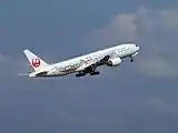 JALハピネスエクスプレスB777-200 (JA772J)