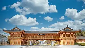 全州キャンパス正門(2020年3月)