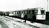 営業運転初期の編成(1939年撮影)
