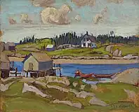 海岸の風景(1922)