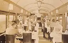 鉄道省時代の食堂車スシ37800形1935年ごろ