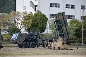 第5地対艦ミサイル連隊の12式地対艦誘導弾