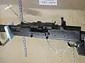 遊底覆い部、及び尾筒部のクローズアップ