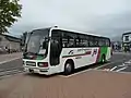 観光貸切車両の例（美瑛駅前にて）644-1954