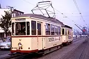キール市電の2軸車（1964年撮影）