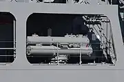 68式3連装短魚雷発射管