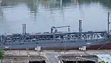 中部。一般の白油タンカーと大きく異なるところはない。