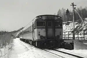 北進駅でのキハ56形