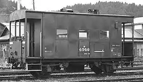 ヨ6000形、ヨ65681981年3月、男鹿駅