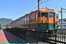 しなの鉄道169系S51編成（坂城駅）
