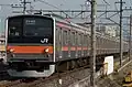 中央・総武線から転属した編成（2019年3月14日 南流山駅）