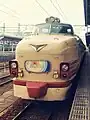 国鉄標準色の「にちりん」（1991年8月 大分駅）
