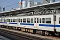 モハ402-20最終増備車で403系唯一の押し込み型通風器装備