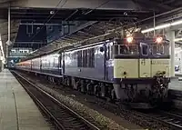 末期の急行運用EF64 1017牽引「天の川」