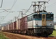 EF65 1032 広島更新機(2007年9月15日 中庄駅 - 庭瀬駅)