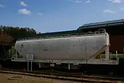 小麦用ホキ2200（三笠鉄道記念館）