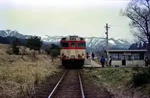 山守駅(1981年頃)