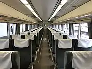 クハ185車内リニューアル後