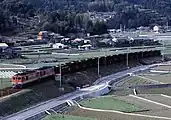 DF50 18+DF50 43牽引 石灰石運搬貨物列車 （1983年、土佐石灰工業大平山鉱山専用線）
