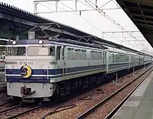EF65 105牽引「カートレイン名古屋」(1988年)