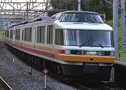 三鷹車両センターに所属した「パノラマエクスプレスアルプス」