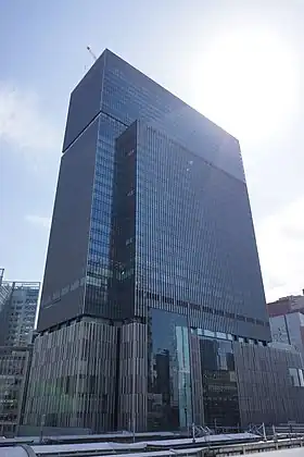 建設中のJPタワー大阪(2023年3月)