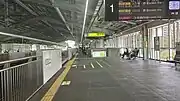 1番線ホーム