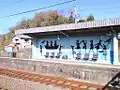 紀伊新庄駅　白浜・新宮方面行きホーム（2016年12月）