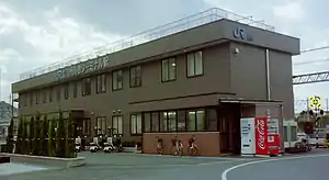 北九州貨物ターミナル駅の駅舎。