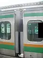 （写真1）東急車輛・新津製作所製の妻面形状