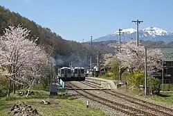 2面2線時代のホーム（2007年4月）