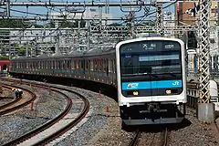 京浜東北線・根岸線仕様の0番台 ウラ38編成（2006年9月20日 御徒町駅）