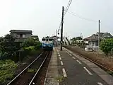 鳴門線ホーム(阿波大谷方より)