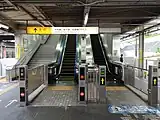 3・4番線ホーム（2023年4月）