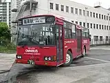 434-1906博多 - 久山 - 篠栗間の運用に入った9m大型車