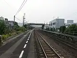 構内(2007年7月、三本松方より)