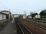 構内(2007年7月、引田方より)