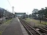 ホーム(和田山側より望む)