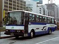 ニューつくばね号(JRバス関東。2001年6月撮影)