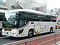 グラン昼特急にかつて充当されていたハイデッカー車両（JRバス関東日野・セレガ