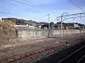 砕石積込設備跡