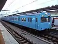 クモハ103形2500番台前面窓・側扉窓Hゴム支持車